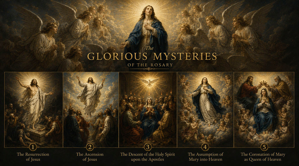Glorious Mysteries of the Rosary — Meditating on Resurrection, Hope, and Eternal Glory