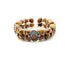 Divine Icons Double Bracelet - Handcrafted Olive Wood Beads