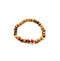 Olive Wood Bracelet with small Cross