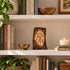 Bethlehem Olive Wood Nativity Scene with Natural Bark