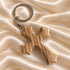 Bethlehem Olive Wood Crucifix Keychain