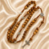 Bethlehem Olive Wood Rosary with Infant of Prague Medals