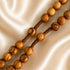 Bethlehem Olive Wood Rosary with Carved Marian Centerpiece