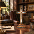 Olive Wood Standing Crucifix with Mother of Pearl & Bethlehem Star