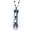 Holy Soil from Jerusalem - Cylinder shaped Pendant with Necklace