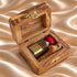 Holy soil and olive wood comfort cross devotional gift set from the Holy Land