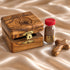 Jerusalem holy soil and olive wood comfort cross Christian gift set