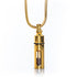 Jerusalem Holy Soil Golden Pendant from the Holy Land