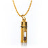 Jerusalem Holy Soil Golden Pendant from the Holy Land
