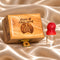Holy water bottle presented in a handcrafted olive wood keepsake box