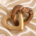 Interlocking Olive Wood Hearts – United Hearts of Jesus & Mary