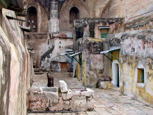 Rooftop of the Church of the Holy Sepulchre in Jerusalem