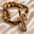 Small Handmade Olive Wood Rosary from the Holy Land