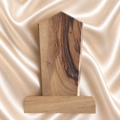 Jesus Crown of Thorns Olive Wood Standing Plaque