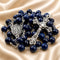 Lapis Lazuli Rosary with Miraculous Medal Centrepiece