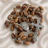 Olive Wood Rosary with Holy Soil & Piece of Holy Land Box