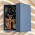 Olive Wood Byzantine Cross Necklace from the Holy Land