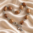 Olive Wood Decade Rosary Bracelet from the Holy Land