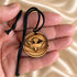 Olive Wood Holy Spirit Dove Medallion Necklace