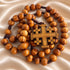 Olive Wood Rosary with Jerusalem Cross