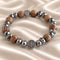 Saint Benedict Olive Wood Bracelet for Men