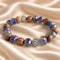 Saint Benedict Olive Wood & Crystal Bracelet