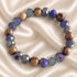 Saint Benedict Olive Wood & Crystal Bracelet