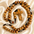 Olive Wood Seven Sorrows Chaplet with Jerusalem Cross & Virgin Mary Medals