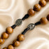 Olive Wood Seven Sorrows Chaplet with Jerusalem Cross & Virgin Mary Medals