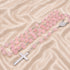 Long pink jade rosary with silver cross and circular St. Benedict medal