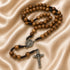St. Benedict Olive Wood Rosary from the Holy Land