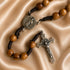 St. Benedict Olive Wood Rosary from the Holy Land