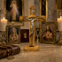 Handmade Olive Wood Altar Crucifix from the Holy Land