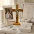 Handmade Olive Wood Altar Crucifix from the Holy Land