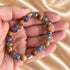 Virgin Mary & Jerusalem Cross Crystal Bracelet