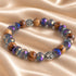 Virgin Mary & Jerusalem Cross Crystal Bracelet