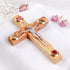 Handmade Crucifix from Jerusalem Olive Wood