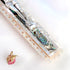 Beautiful Perforated Latin Cross with Crucifix and Mother of Pearl