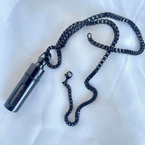 Jerusalem Holy Soil Black Pendant from the Holy Land