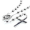 Shining Path - Stainless Steel Rosary with St. Charbel Medal