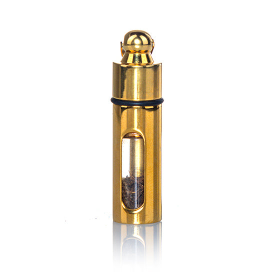 Jerusalem Holy Soil Golden Pendant from the Holy Land