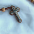 Jerusalem Stone - Handmade Olive Wood Rosary with Holy Soil