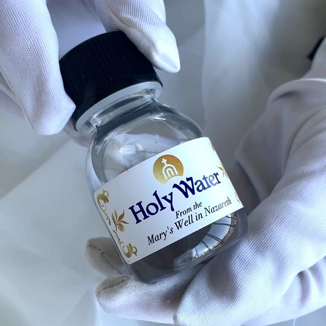 60ml vial of Holy Water from the Sacred Mary's Well in Nazareth