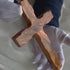 Handcrafted Olive Wood Cross from Jerusalem